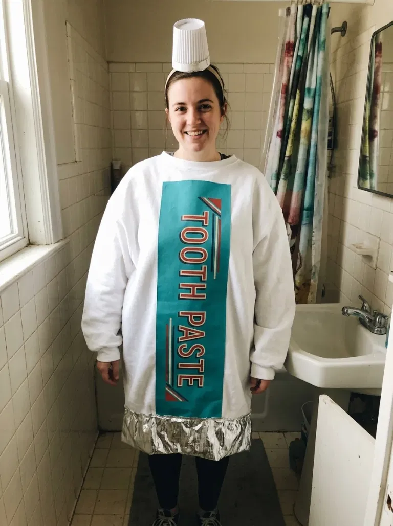 Retro Toothpaste Tube