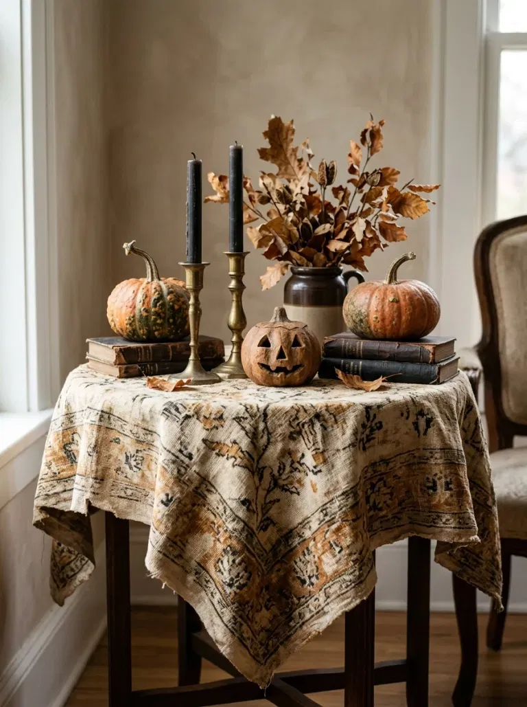 Vintage Patterned Tablecloth