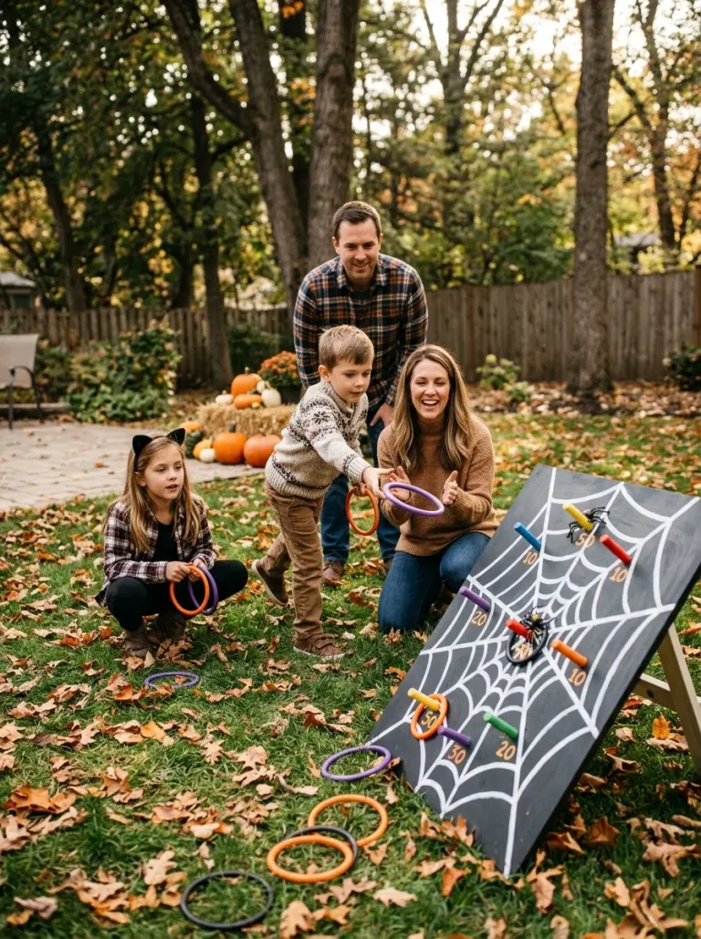 Spiderweb Ring Toss
