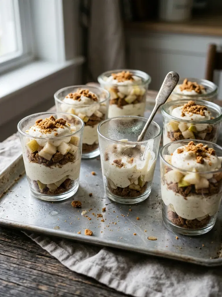 Vanilla Pear Trifle Glasses
