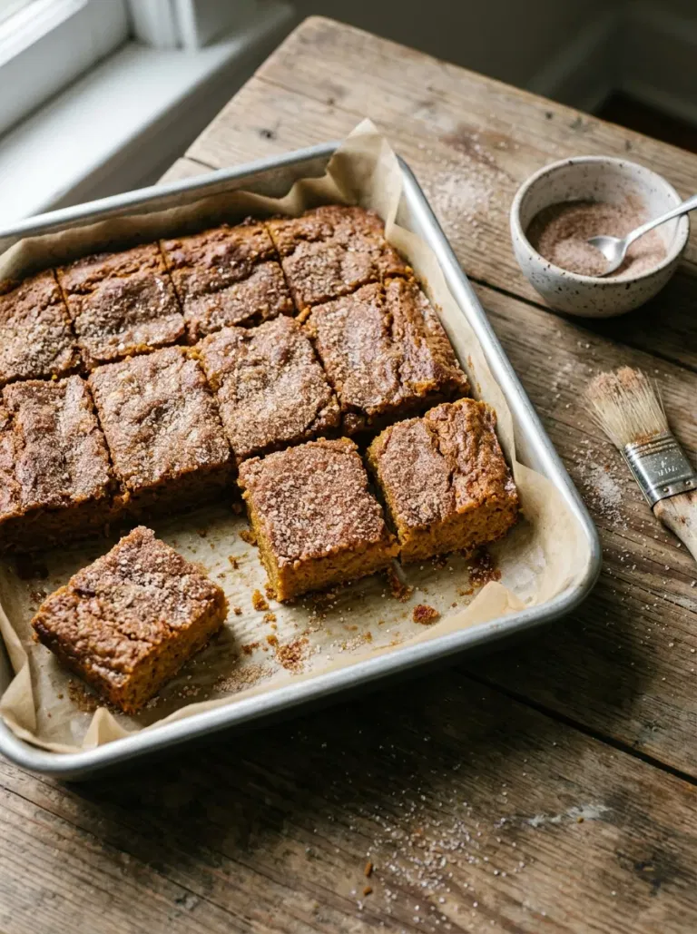 Cinnamon Sugar Pumpkin Bars
