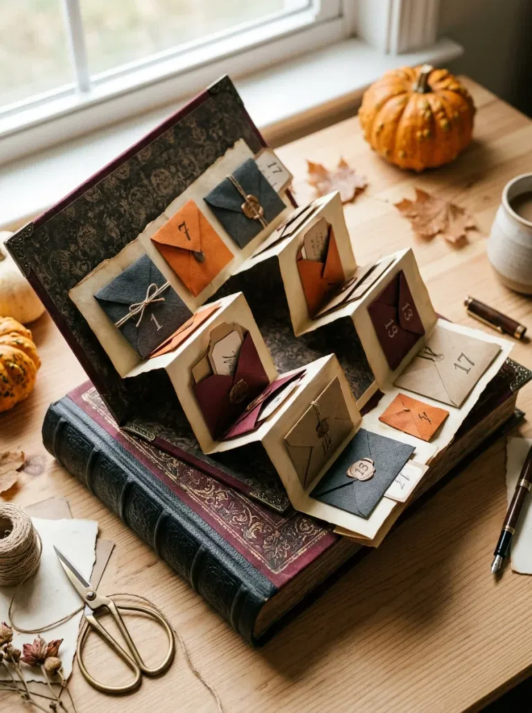 Book-Shaped Cardboard Calendar