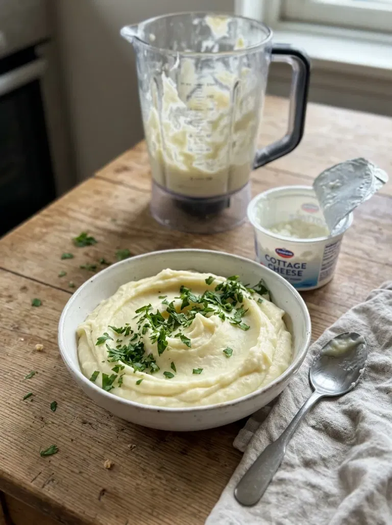 Cottage Cheese Protein-Rich Mash