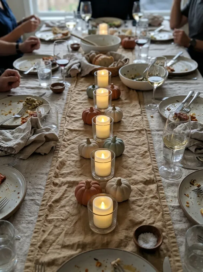 Choose Battery Candles for a Busy Table