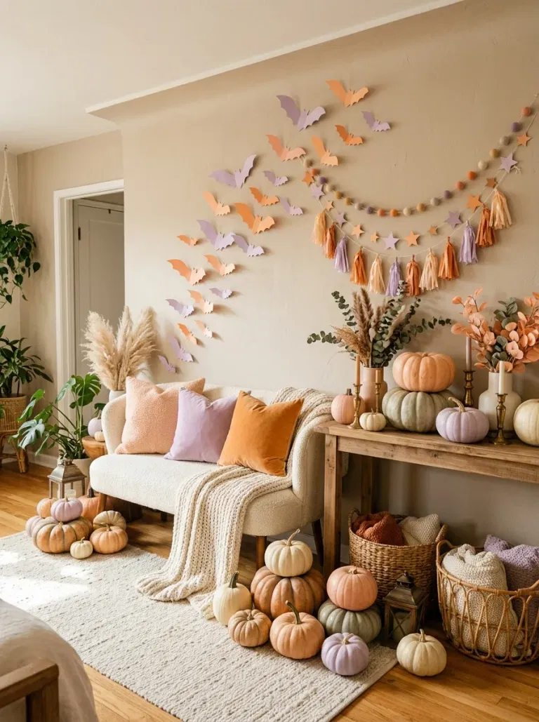 Pastel Halloween Photo Nook