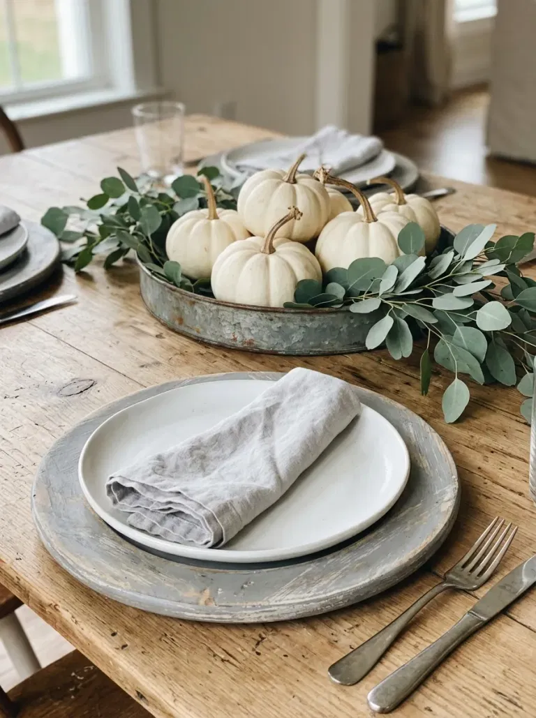 Farmhouse White with Weathered Gray Wood
