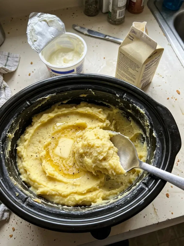 Creamy Slow Cooker Mashed Potatoes