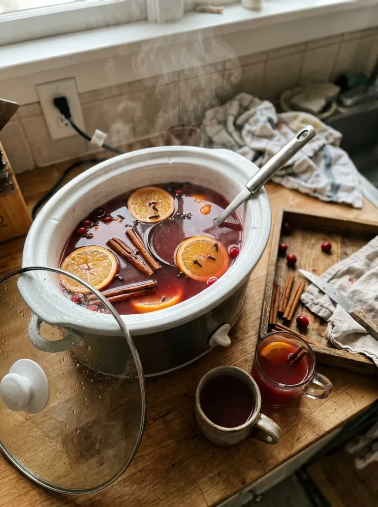 Spiced Cranberry Apple Cider