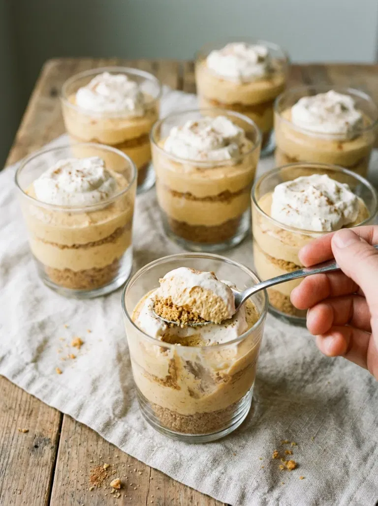 Pumpkin Cheesecake Cups