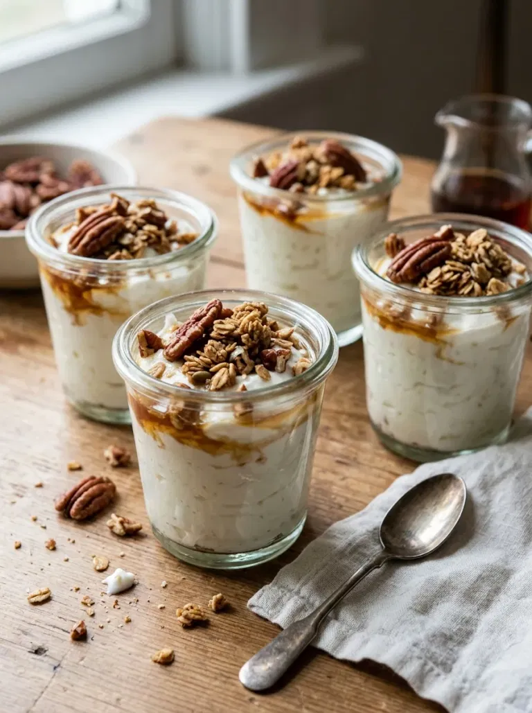 Maple Pecan Greek Yogurt Cups