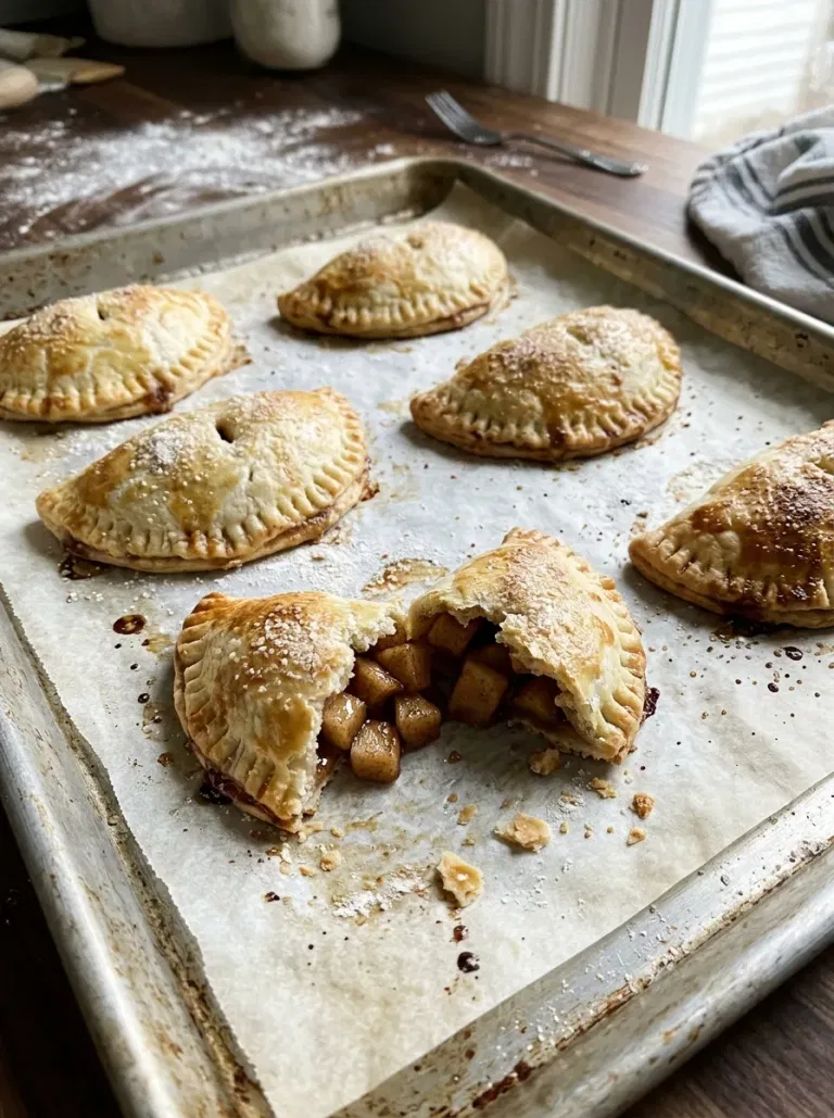 Mini Cinnamon Apple Hand Pies