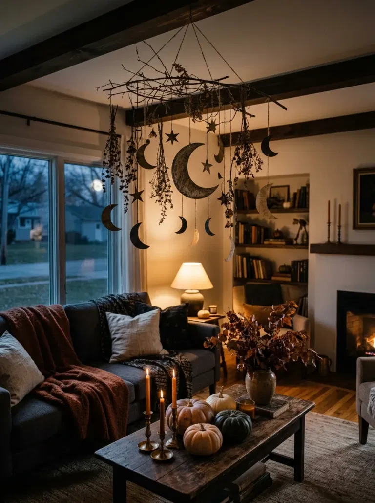 Moonlit Ceiling Mobile