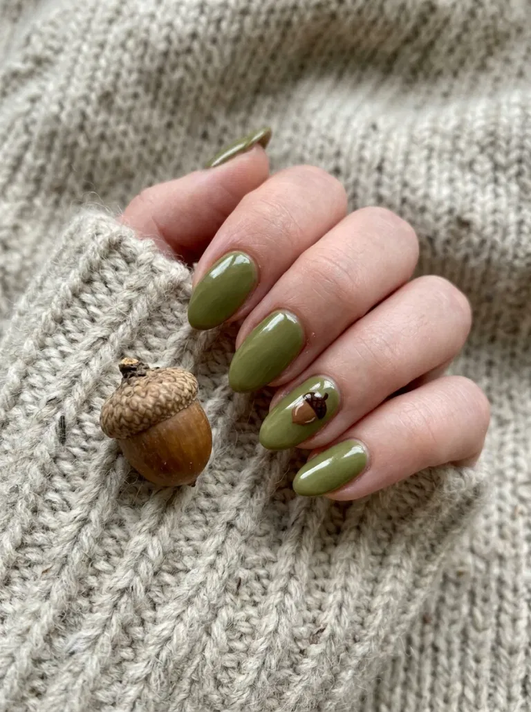Acorn Pocket nail design