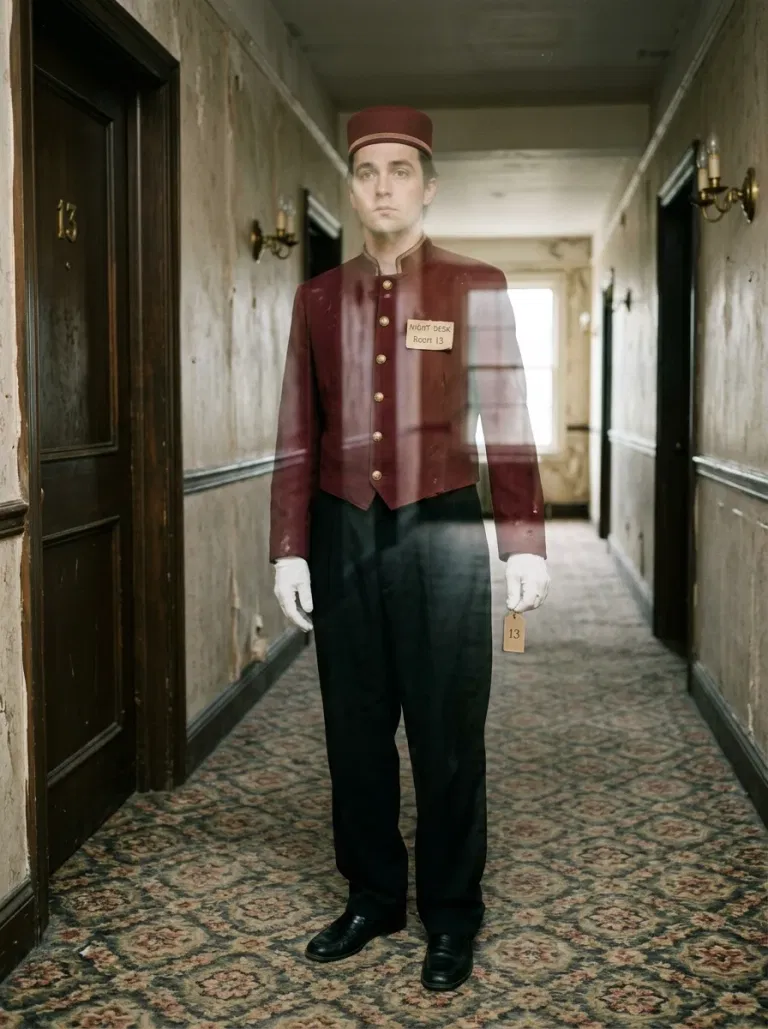 Vintage Hotel Ghost