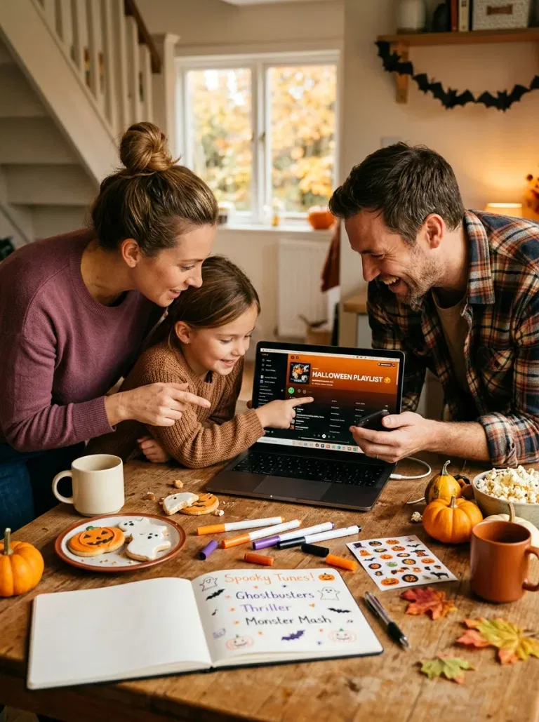 Make a Family Halloween Playlist