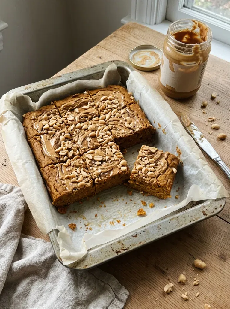 Pumpkin Peanut Butter Bars