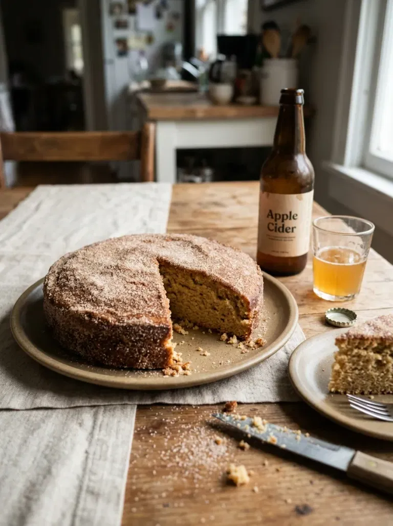 Apple Cider Doughnut Cake