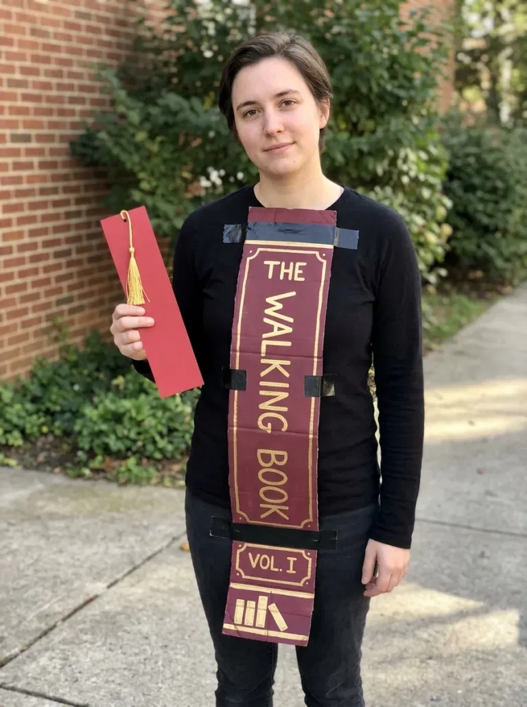 Walking Book Spine