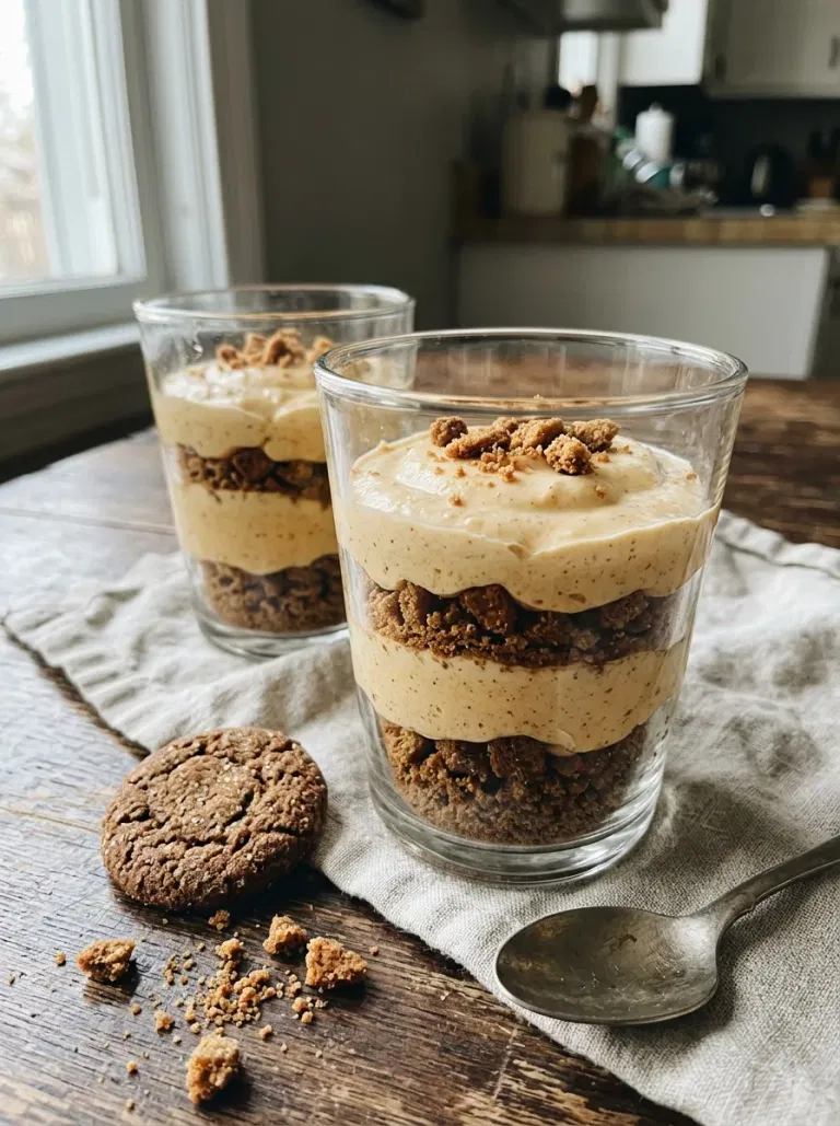 Pumpkin Gingersnap Trifle