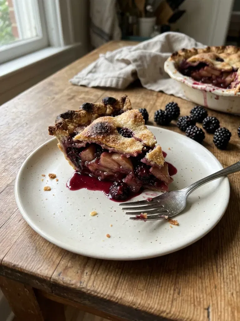 Apple Blackberry Pie