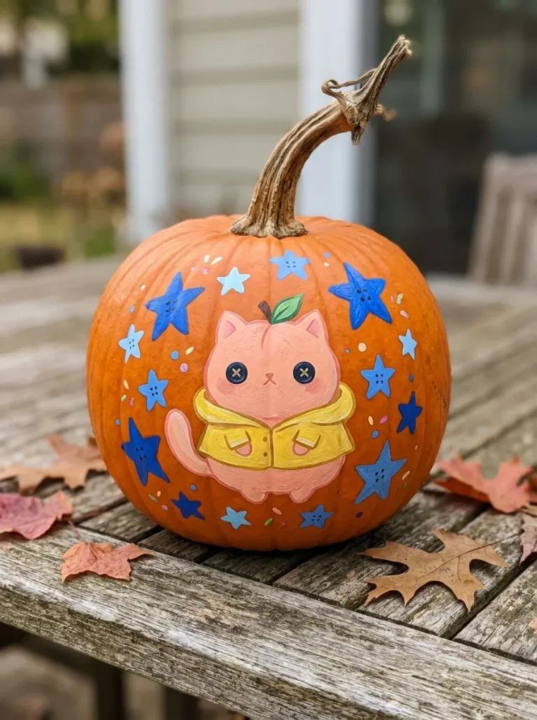 Tiny Coraline Raincoat Ghost