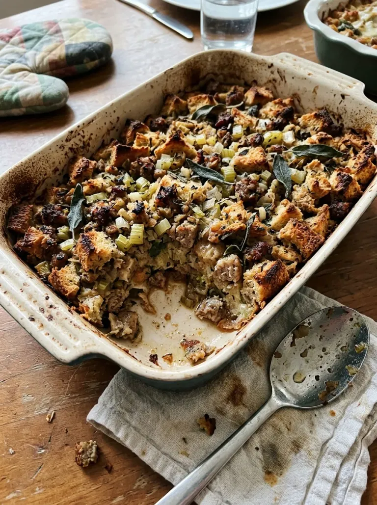Simple Sausage and Herb Stuffing