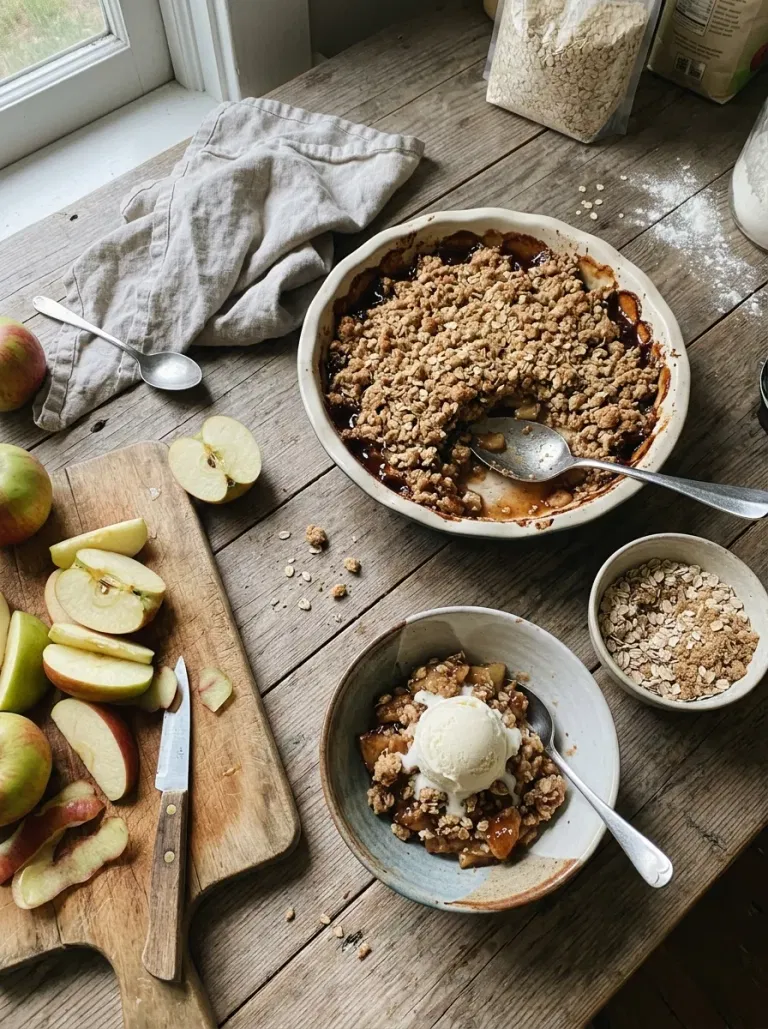 Prepped Apple Crisp